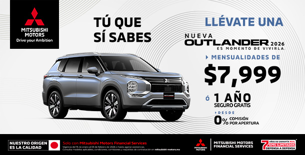 Estrena una Outlander 2026