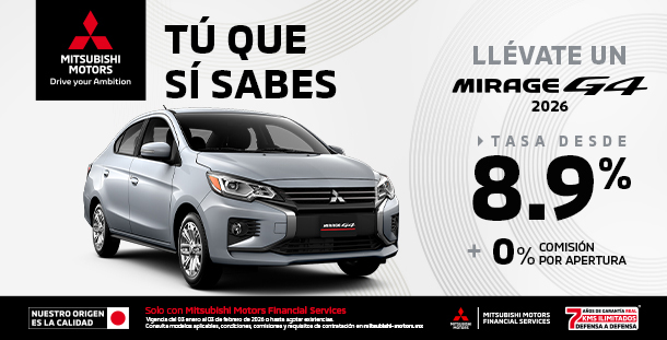 Estrena un Mirage G4 2026