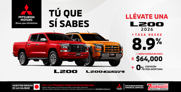 Estrena un Mitsubishi